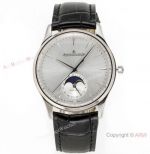 ZF Factory Copy Jaeger-LeCoultre Ultra Thin Moonphase 39mm Watch Silver Dial